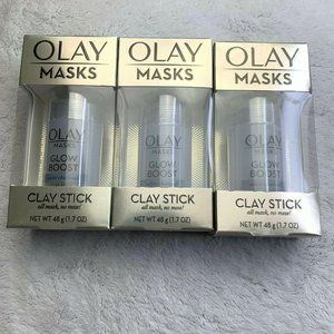 Olay Masks Glow Boost White Charcoal Clay Stick 3